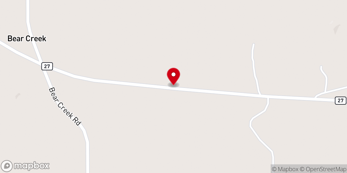 Map showing location of New Faith Independent Church