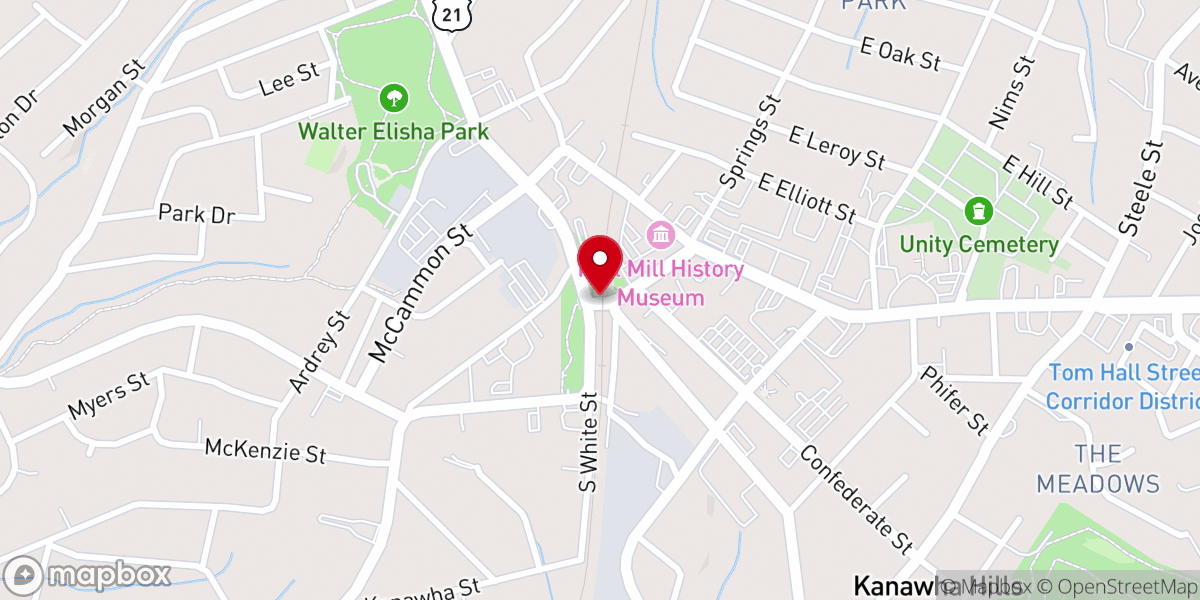 Map showing location of Temple Solel SC