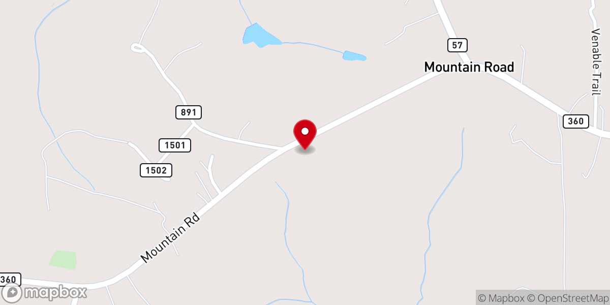 Map showing location of St Paul CME Church