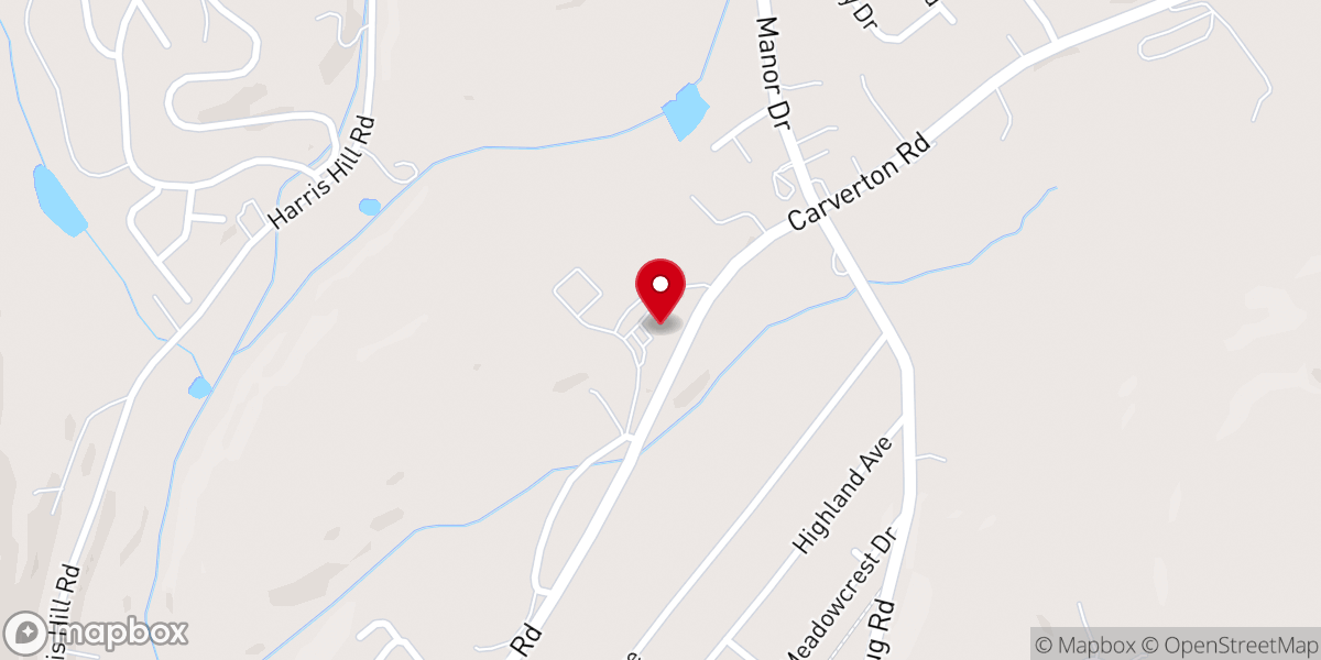 Map showing location of Back Mountain Harvest Assembly Food Share Pantry - Food Distribution Center