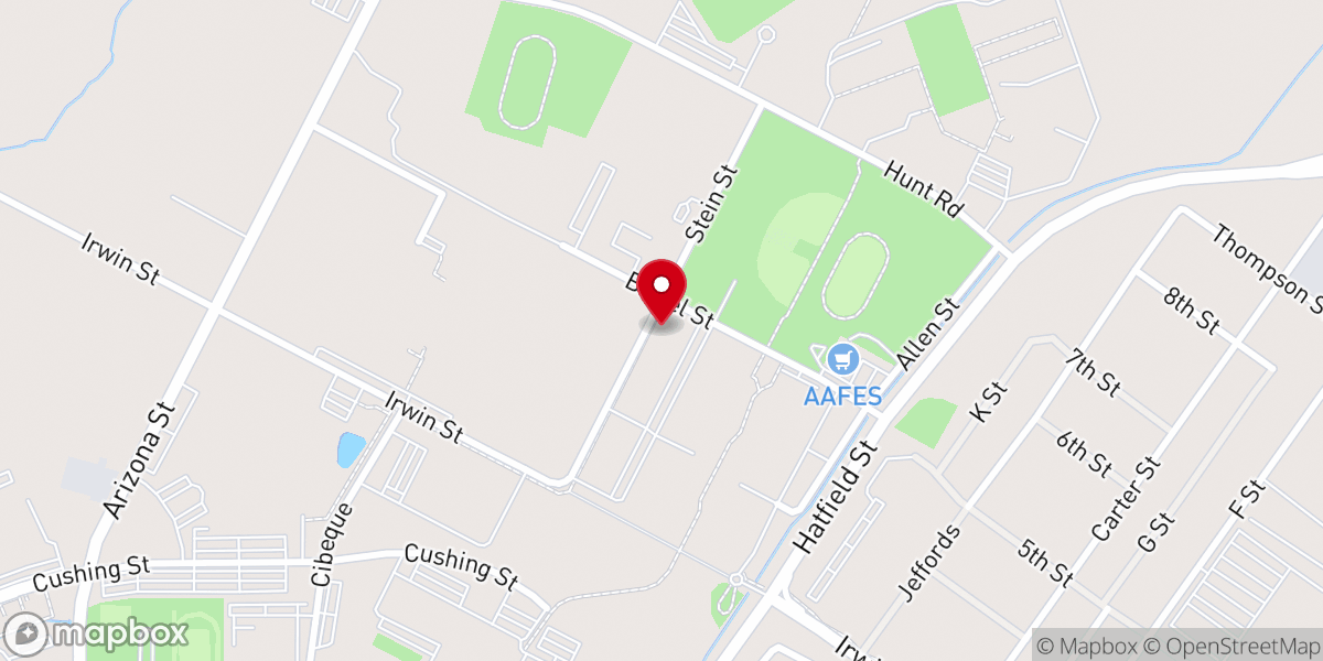 Map showing location of Prosser Village Chapel