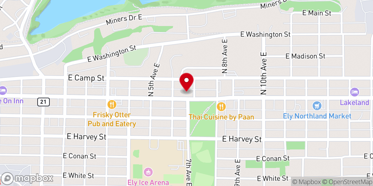 Map showing location of Community Faith Fellowship