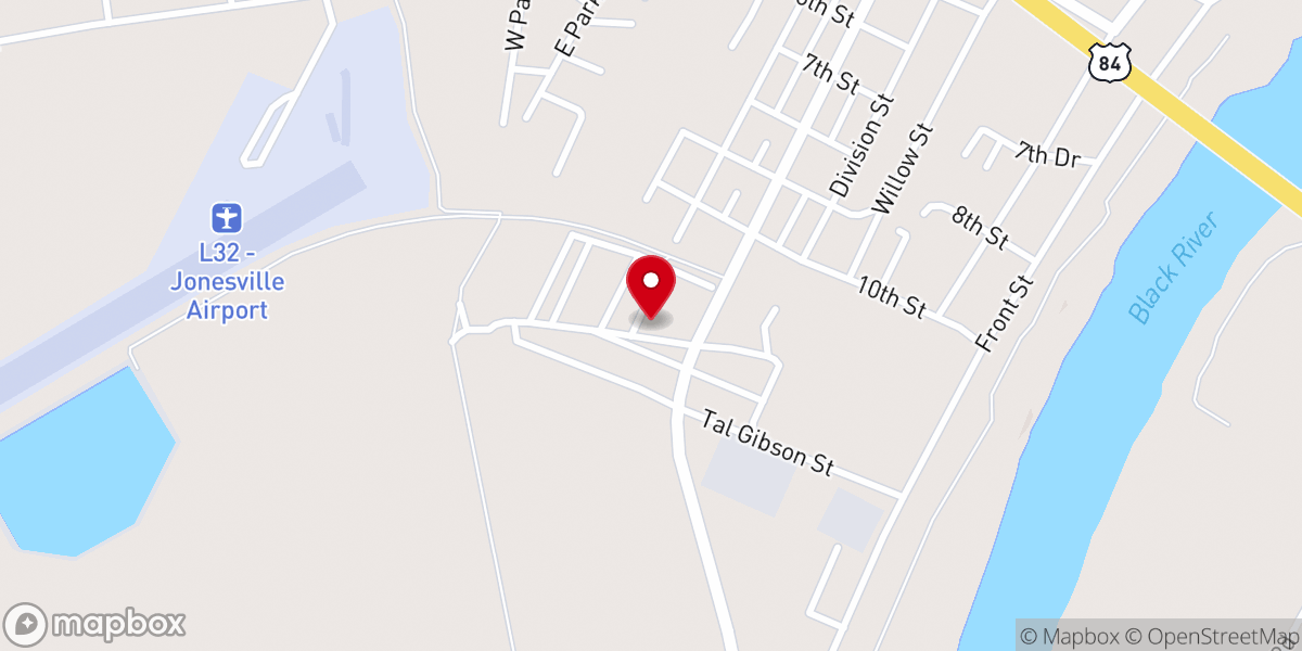 Map showing location of Greater St Mary Baptist Church