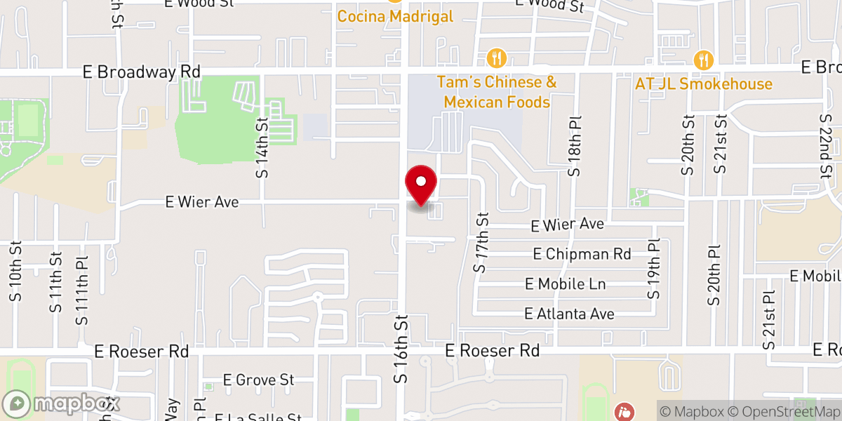 Map showing location of Elevate Christian Church