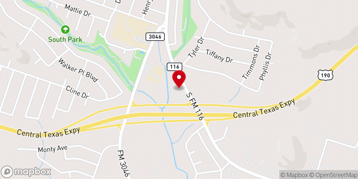 Map showing location of Bible Way Baptist Missionary Church