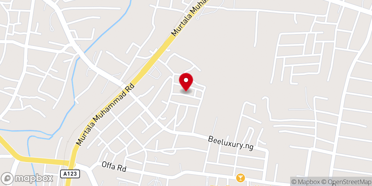 Map showing location of Redeemed Christ Church of God, Mount of Joy Region 4 Hqtr.