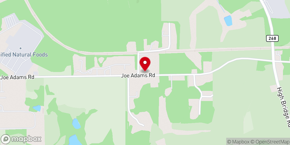Map showing location of First Restored