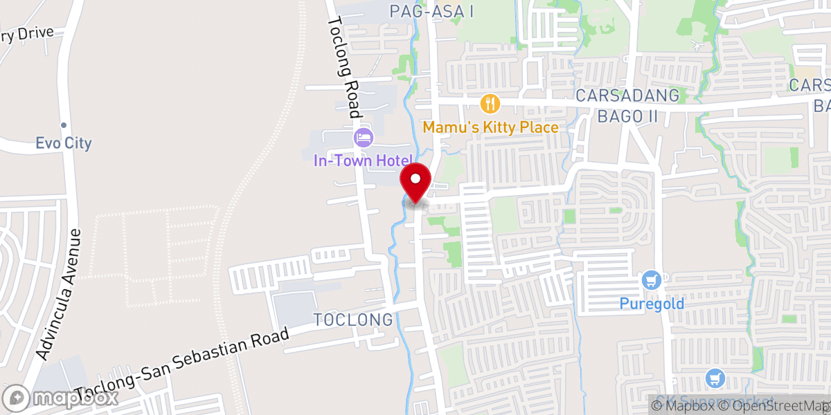 Map showing location of Jesus Intercessors Baptist Church