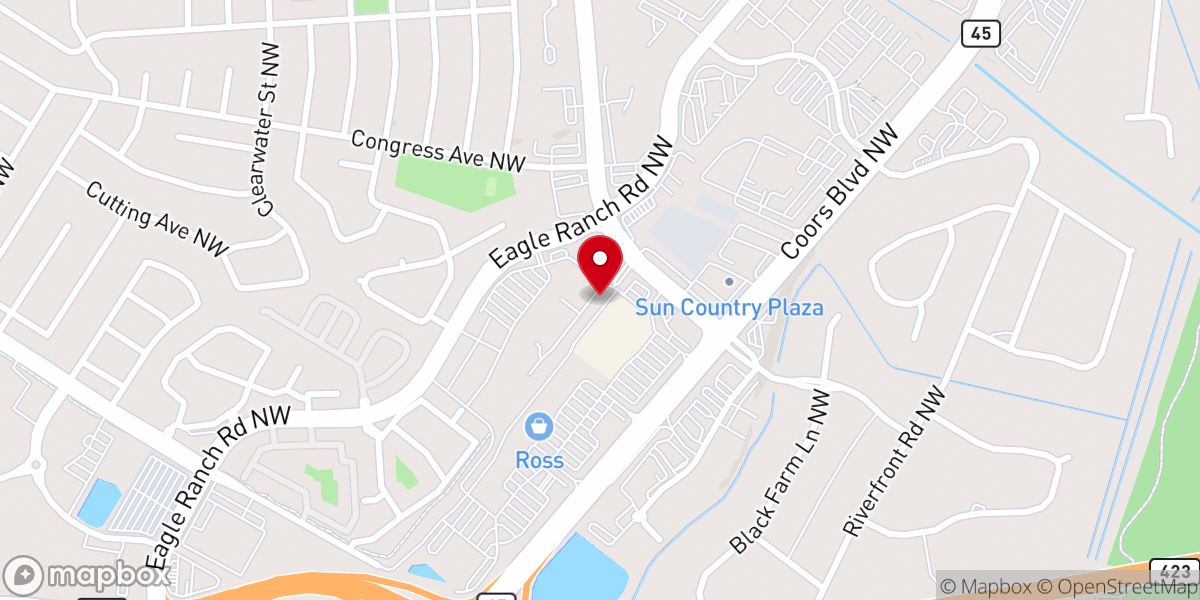 Map showing location of By Our Love Ministries