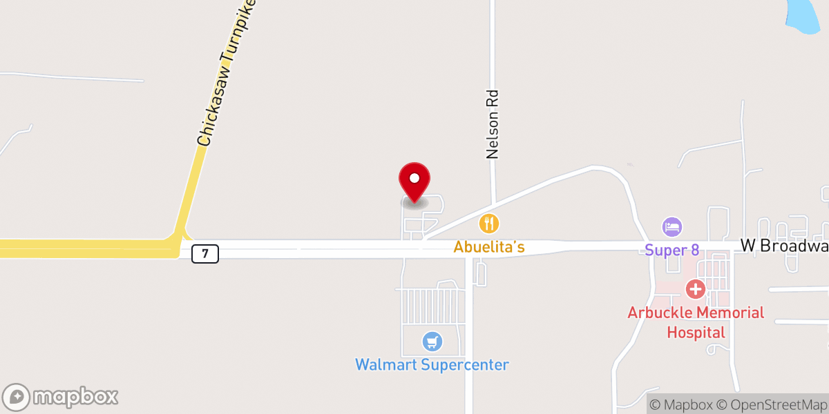 Map showing location of Faith Center Church