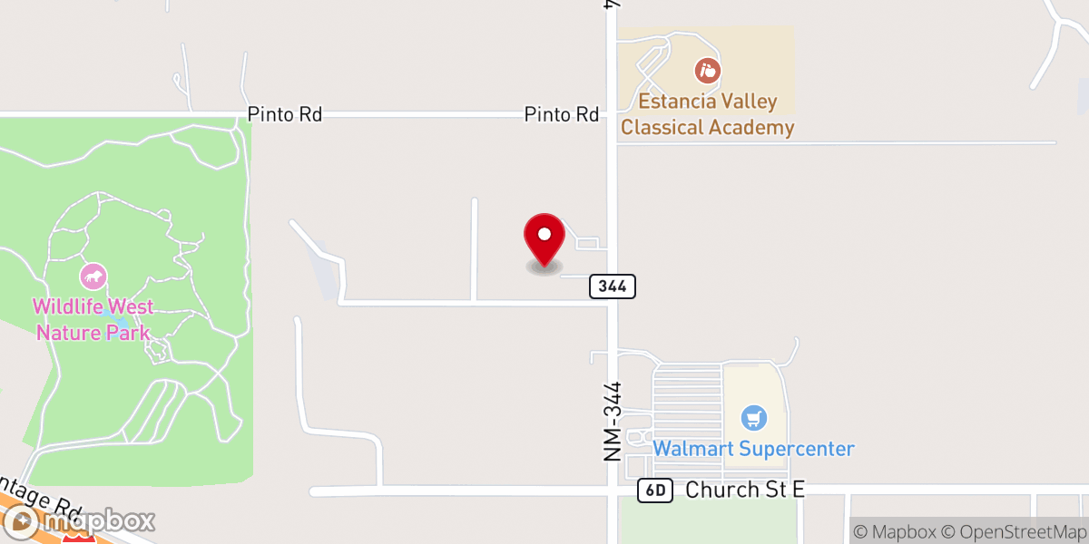 Map showing location of St. Elizabeth Ann Seton Catholic Church