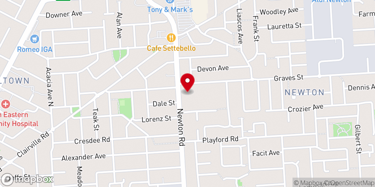 Map showing location of St Francis Of Assisi Catholic Church