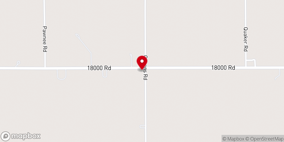 Map showing location of Center Bethel Church