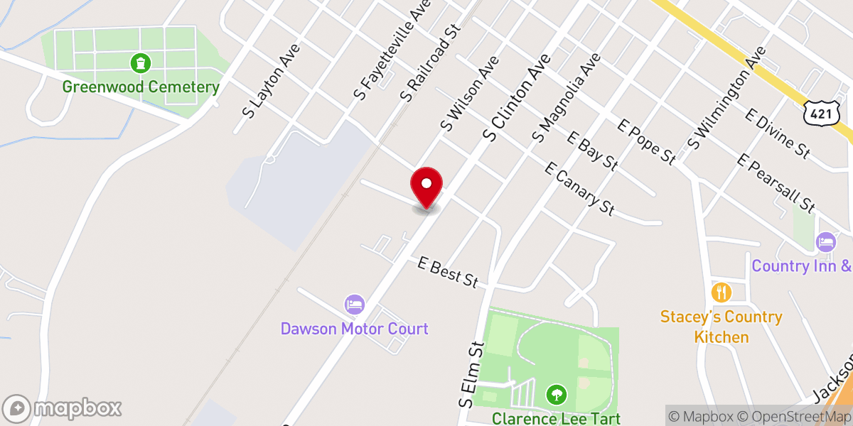 Map showing location of RCCG House of Victory Church Dunn
