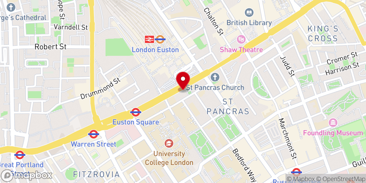 Map showing location of F w C C