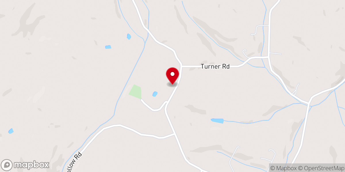 Map showing location of Mount Vernon Baptist Church