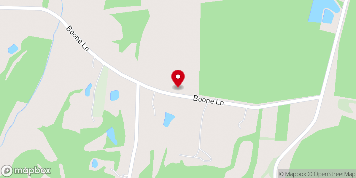 Map showing location of Gospel Light Baptist Church