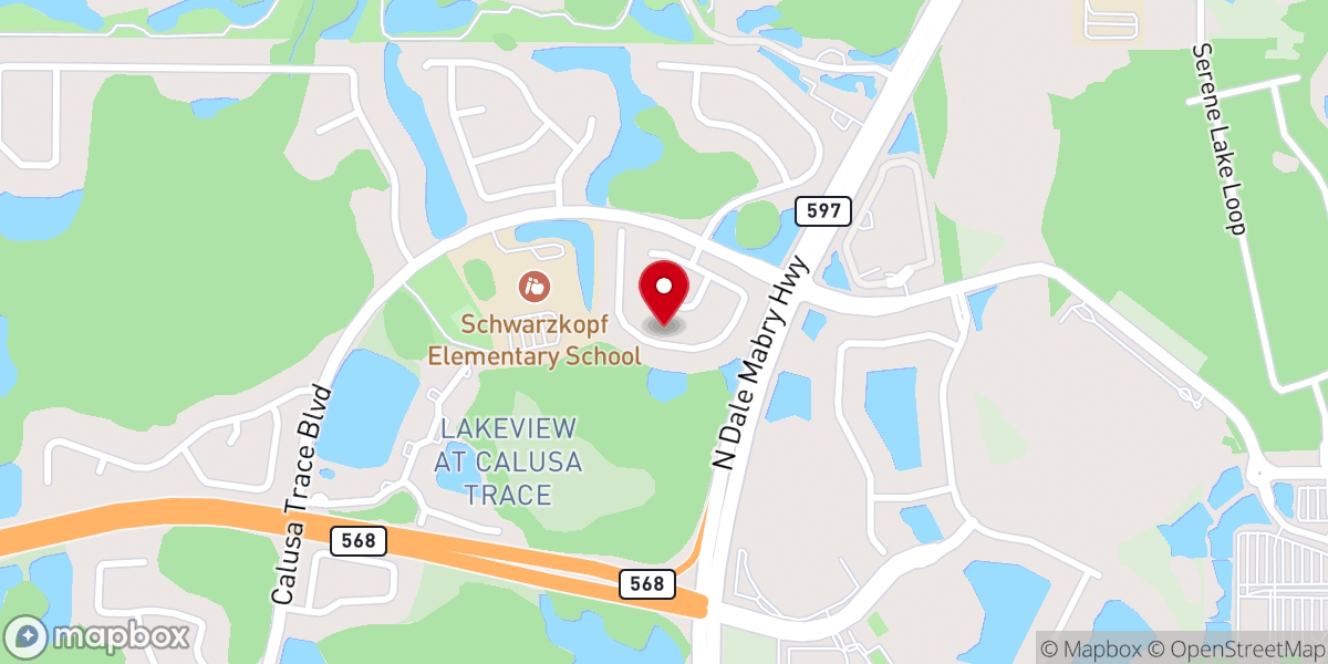 Map showing location of Stitches Alterations