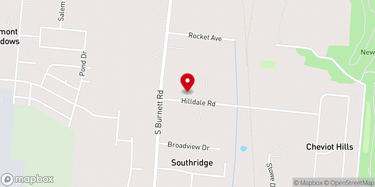 Map showing location of Springfield Missionary Baptist
