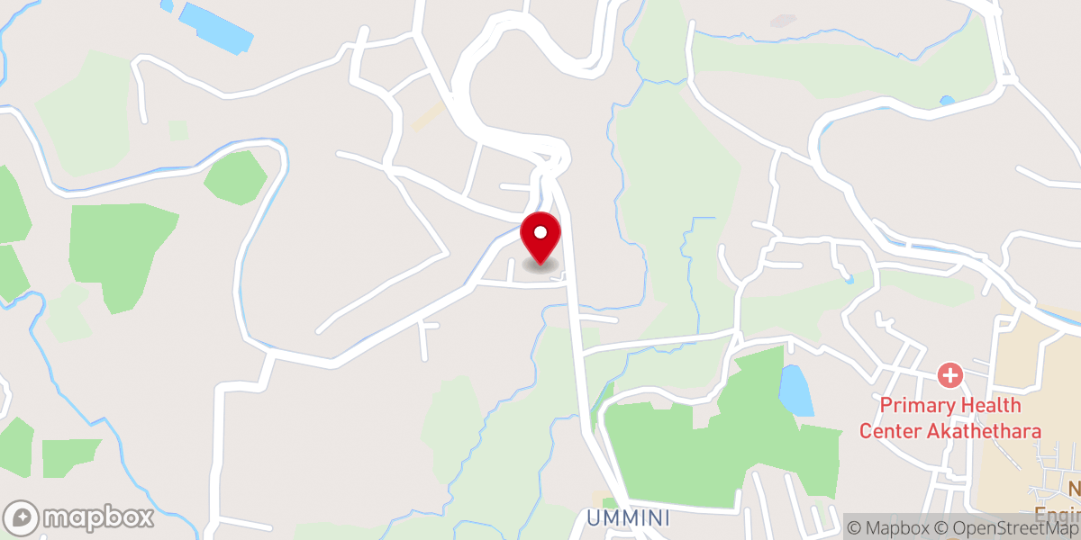 Map showing location of St. James the Great Church, Dhoni