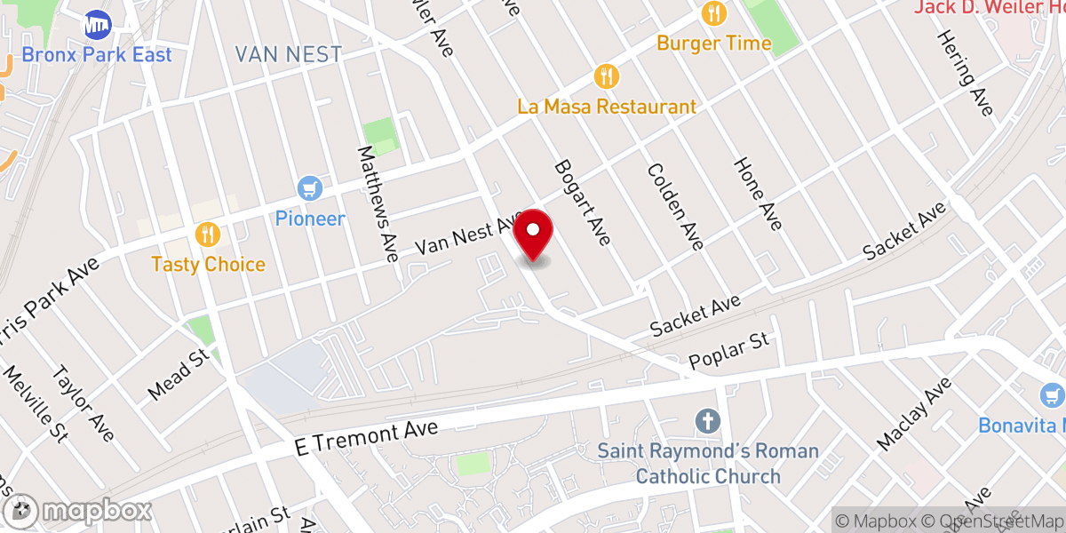 Map showing location of Dream Life Church International
