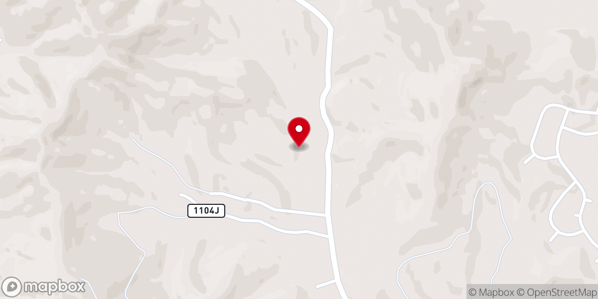 Map showing location of Hillside House of Prayer