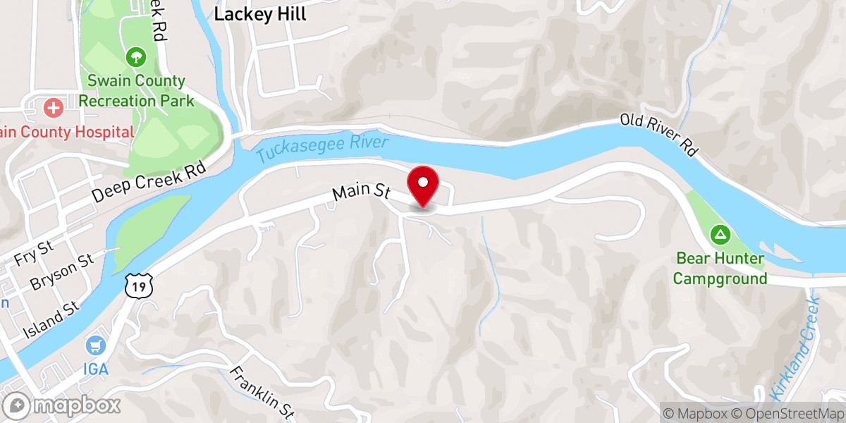 Map showing location of St. Augustine's Anglican Church