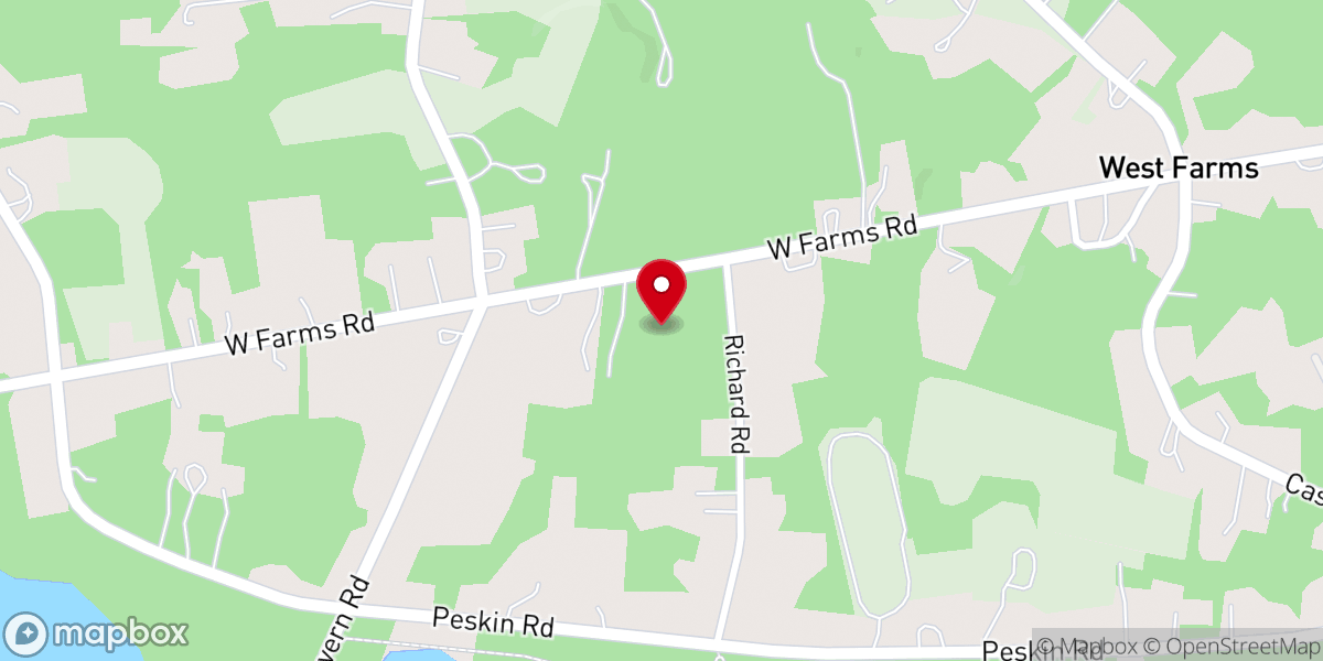 Map showing location of The Family Church of New Jersey