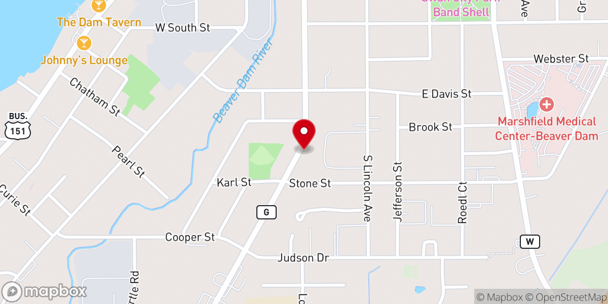 Map showing location of Truth Tabernacle Ministries