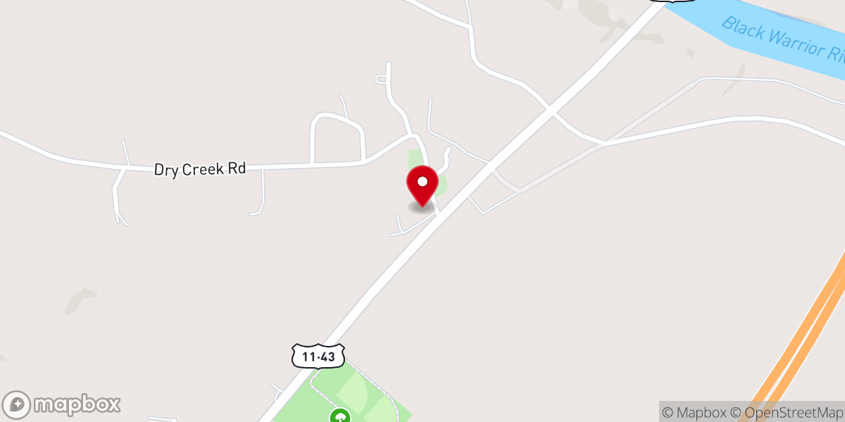 Map showing location of Mount Zion African Methodist Episcopal Zion Church
