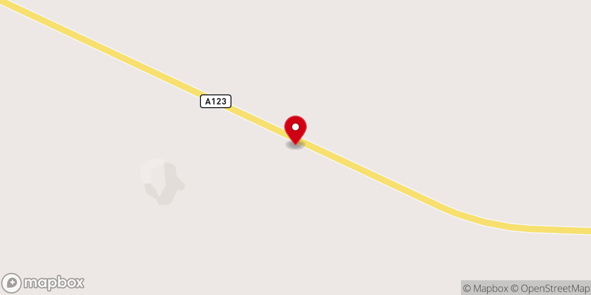 Map showing location of Christ apostolic church Apata oworo
