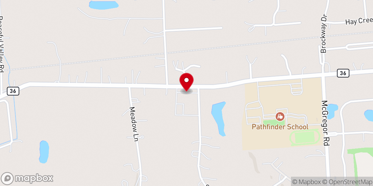 Map showing location of Shalom Life Lutheran Church - ELCA