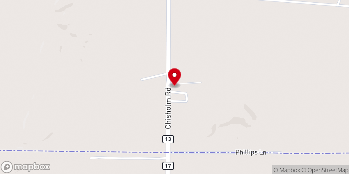 Map showing location of Stateline Church
