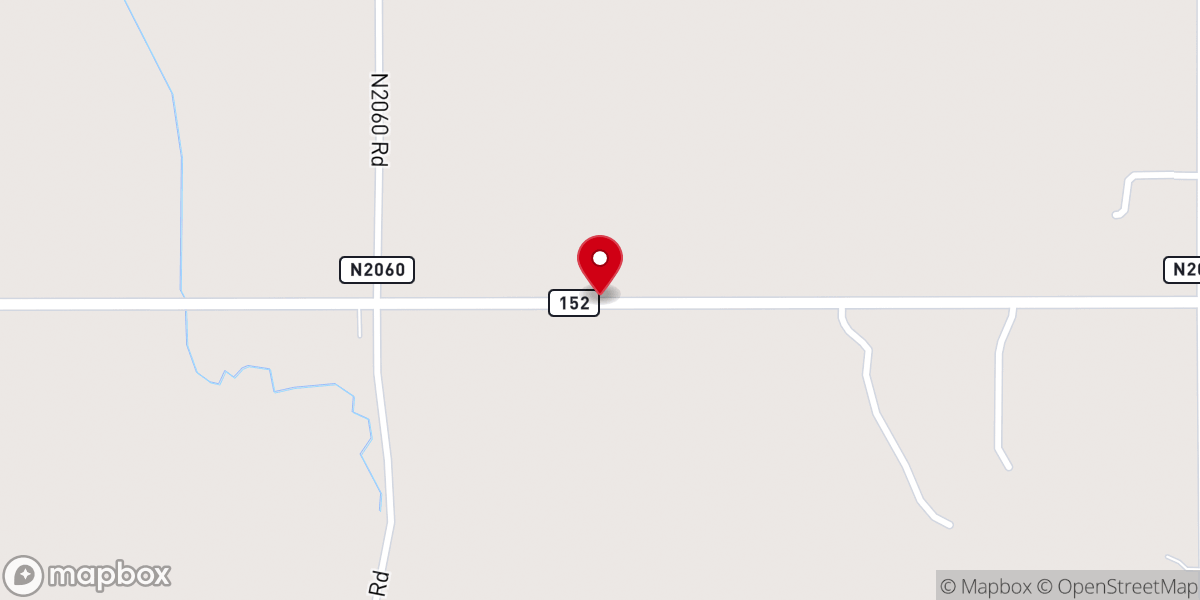 Map showing location of Elk Creek Church