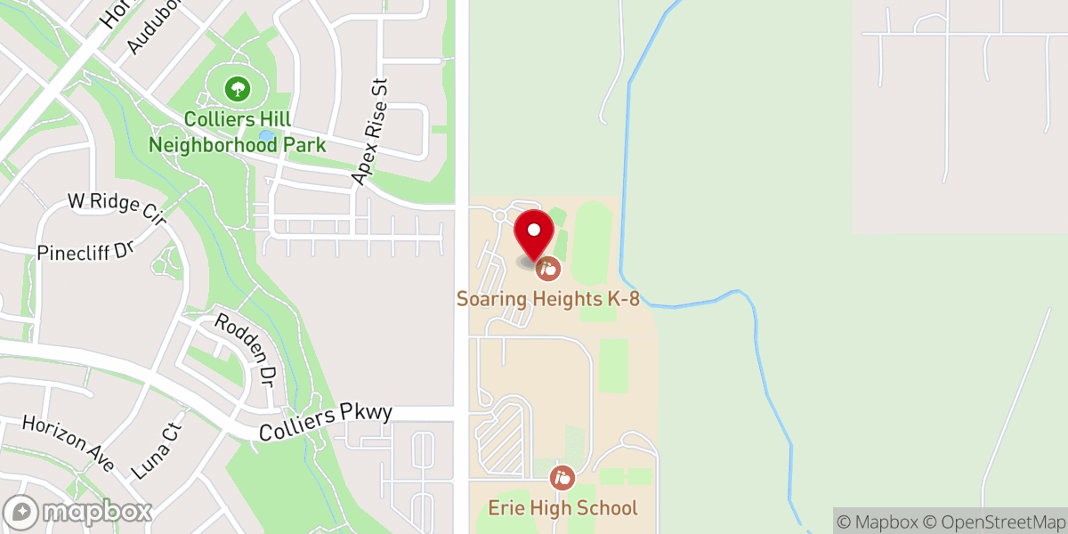 Map showing location of BOLD Church