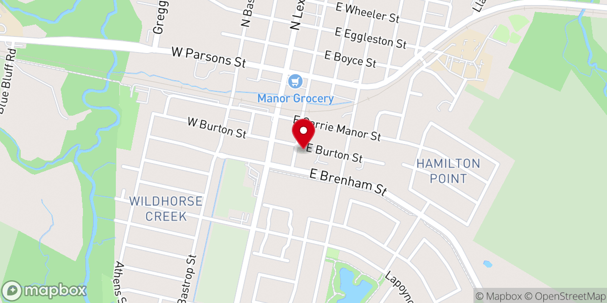 Map showing location of Gildon Creek 3rd Missionary Baptist Church