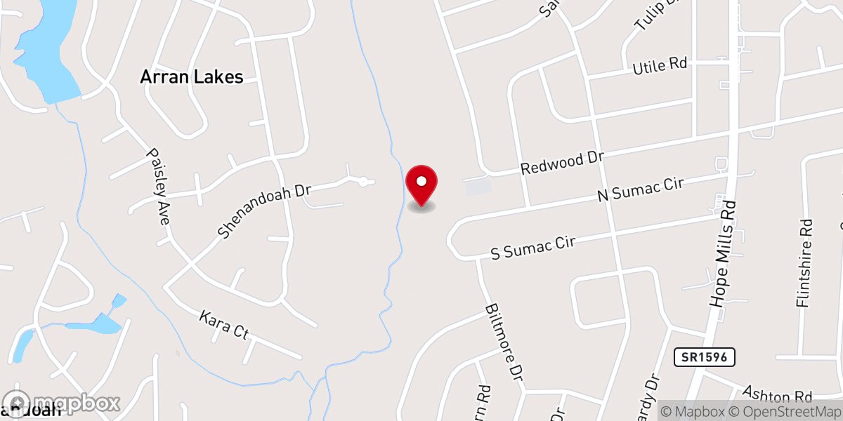 Map showing location of Powerful Praise Impact Ministries