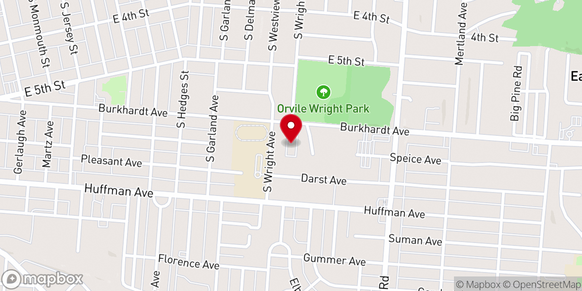 Map showing location of Arbor Church
