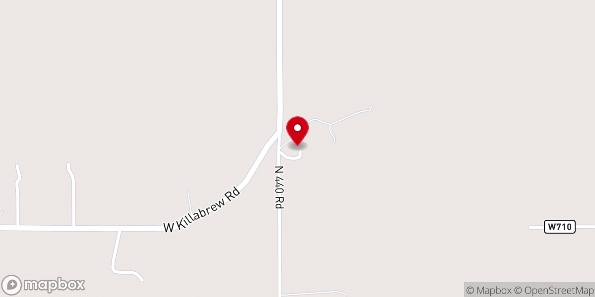Map showing location of Swimmer Baptist Church