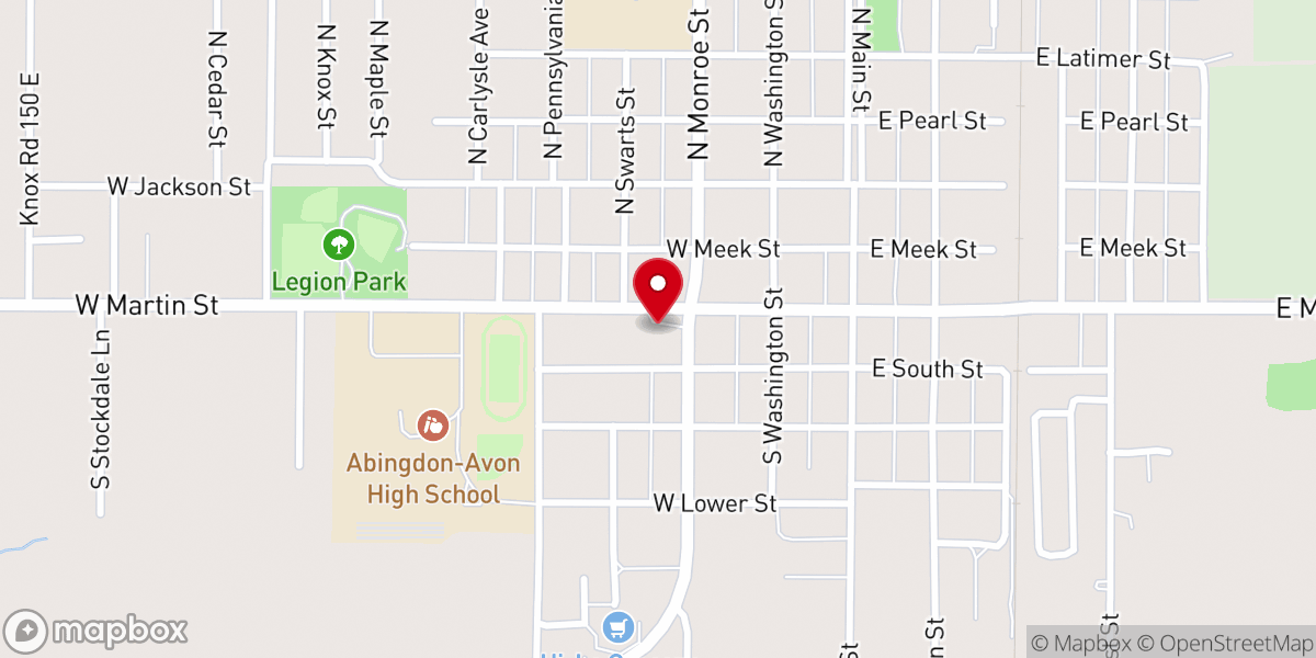 Map showing location of All Souls Roman Catholic Church