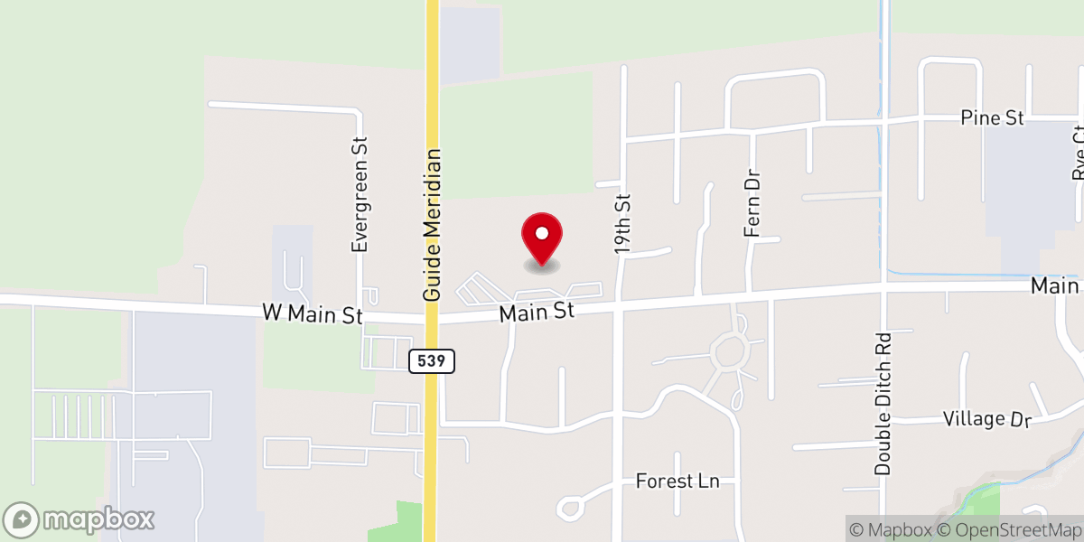 Map showing location of City Bible Church North Sound