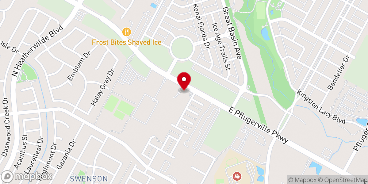 Map showing location of St. Paul's Episcopal Church