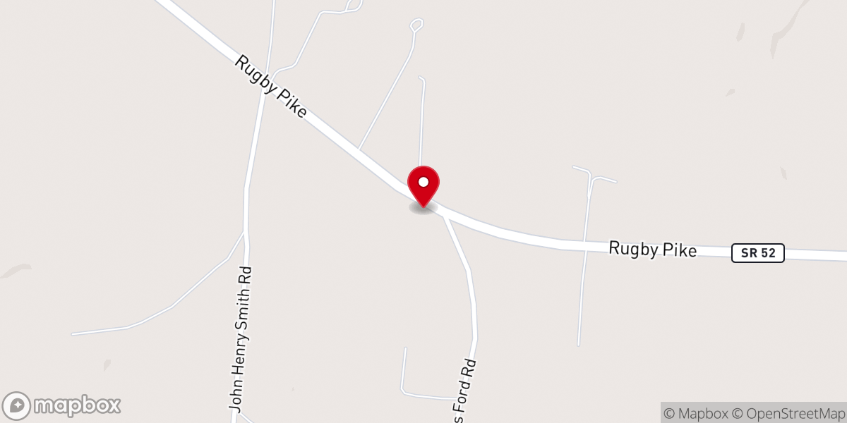 Map showing location of Nazarene Parsonage