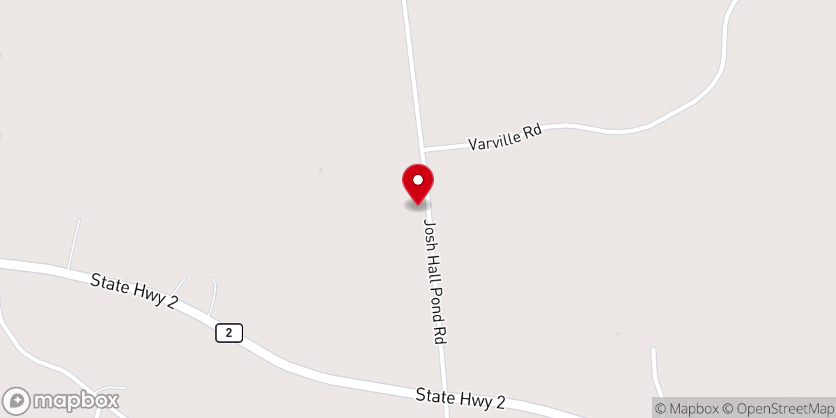 Map showing location of Mountain Chapel Church