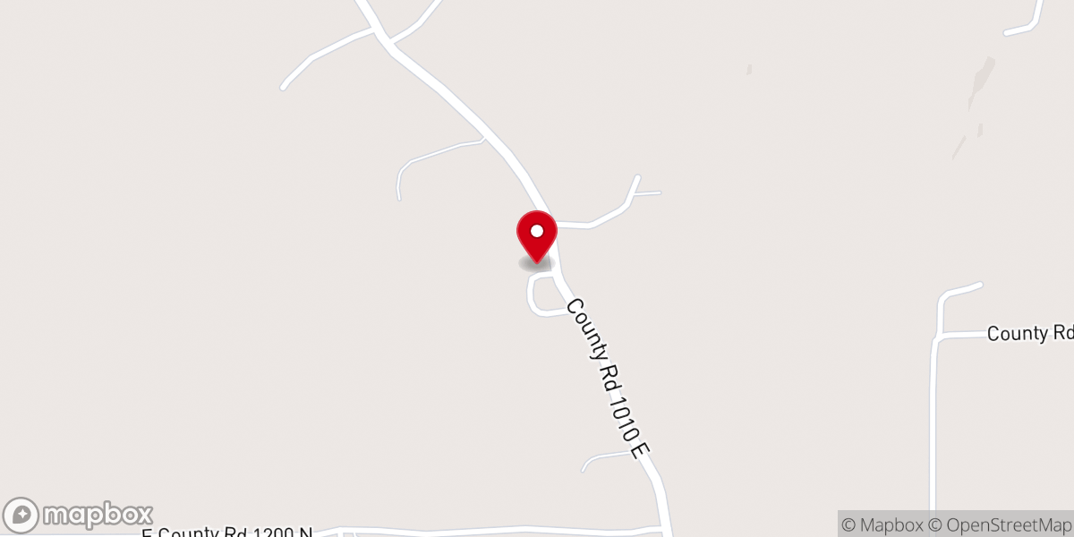 Map showing location of St Peters United Church