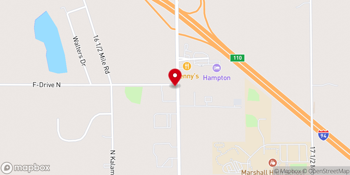 Map showing location of Family Bible Church