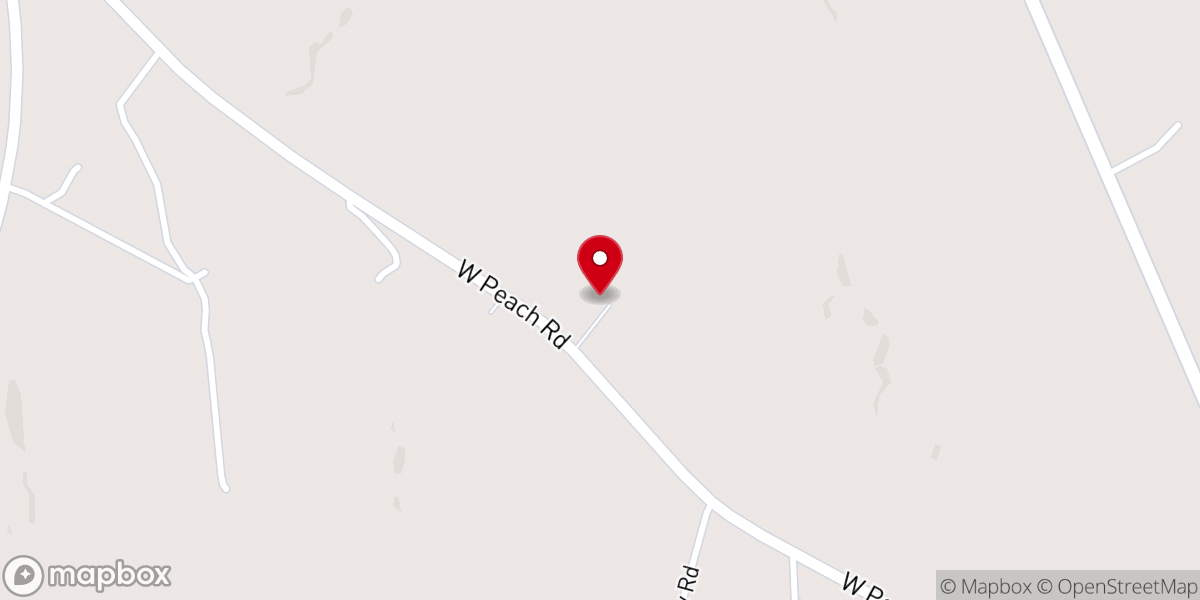 Map showing location of Ebenezer AME Church