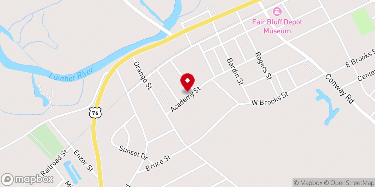 Map showing location of The Church of God and True Holiness
