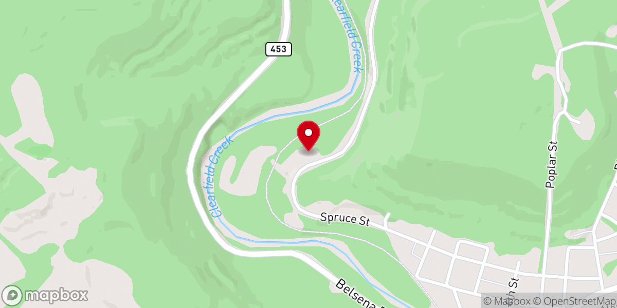 Map showing location of Muddy Run Regional Authority