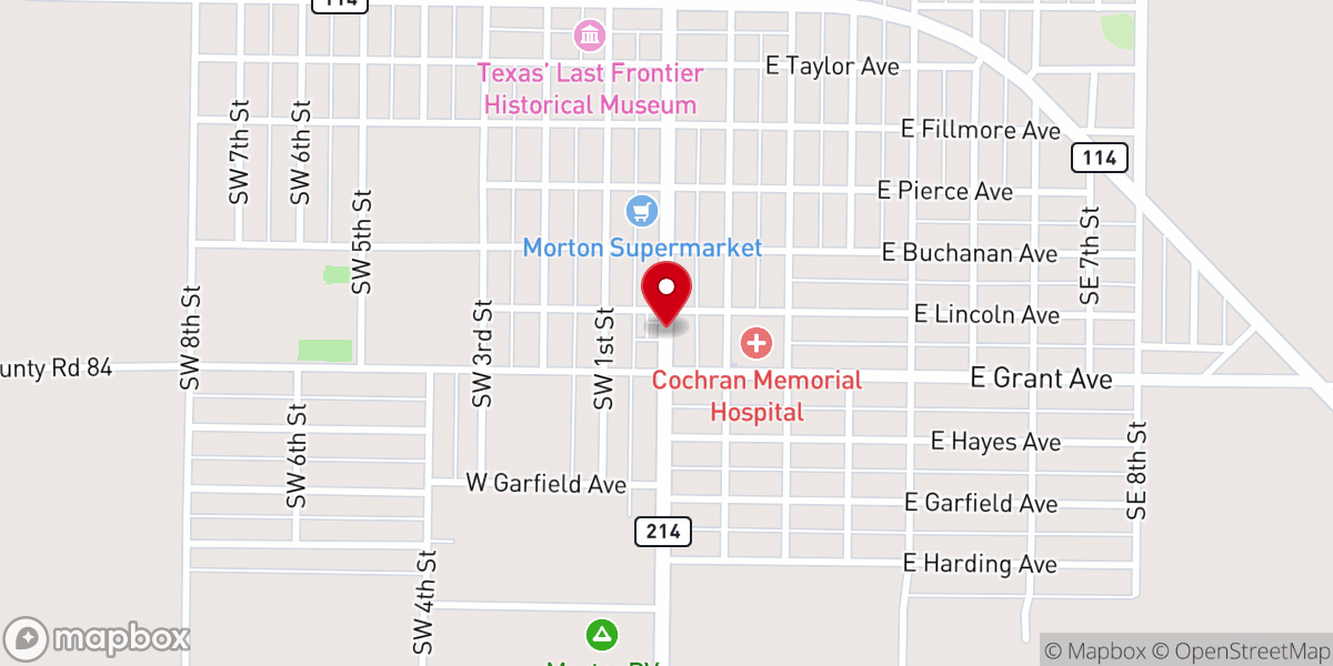 Map showing location of New Life Ministries
